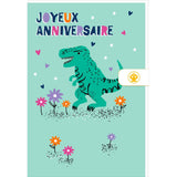 Carte anniversaire enfant Anniversaire dinosaure 1