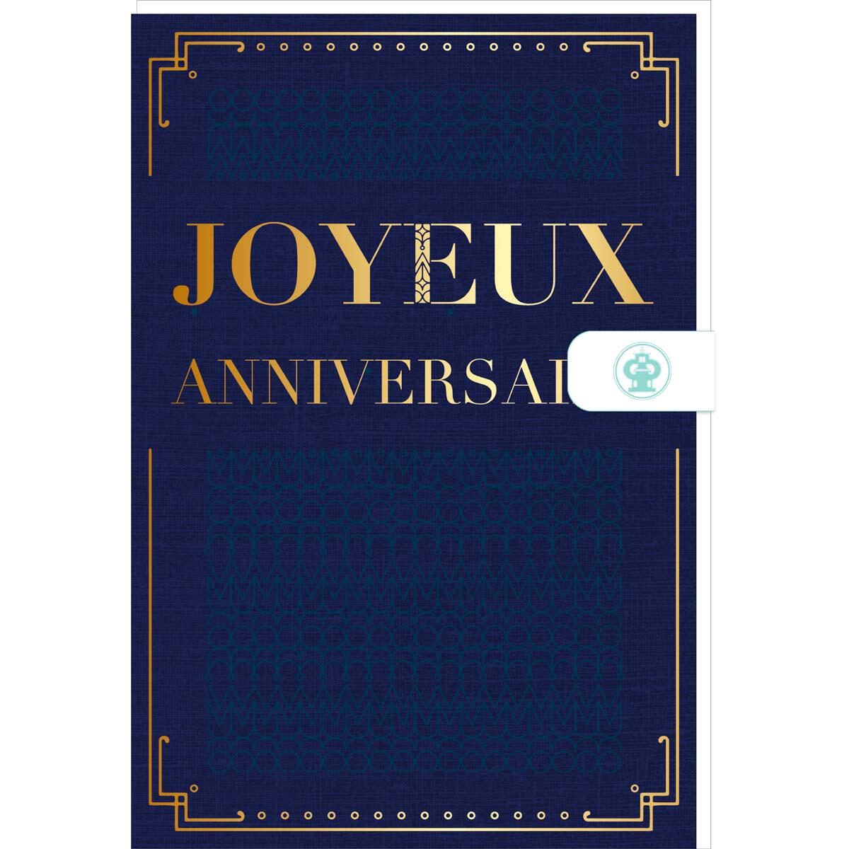 Carte anniversaire homme Joyeux anniversaire 1