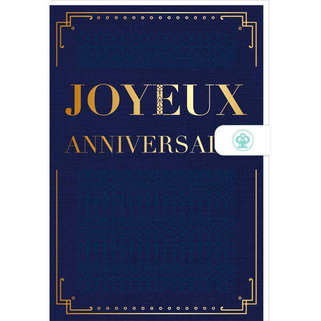 Carte anniversaire homme Joyeux anniversaire 1