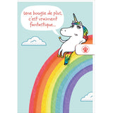 Carte anniversaire humour