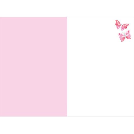 Tarjeta FIRMA Cisnes Blancos - 11,5 x 17 cm