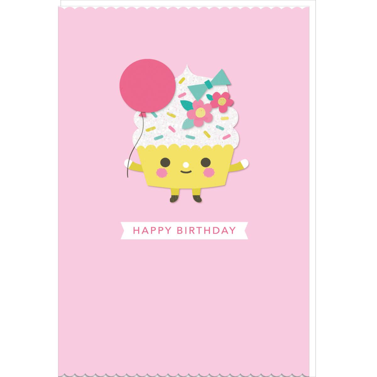 Carte anniversaire Signature Cupcake 1