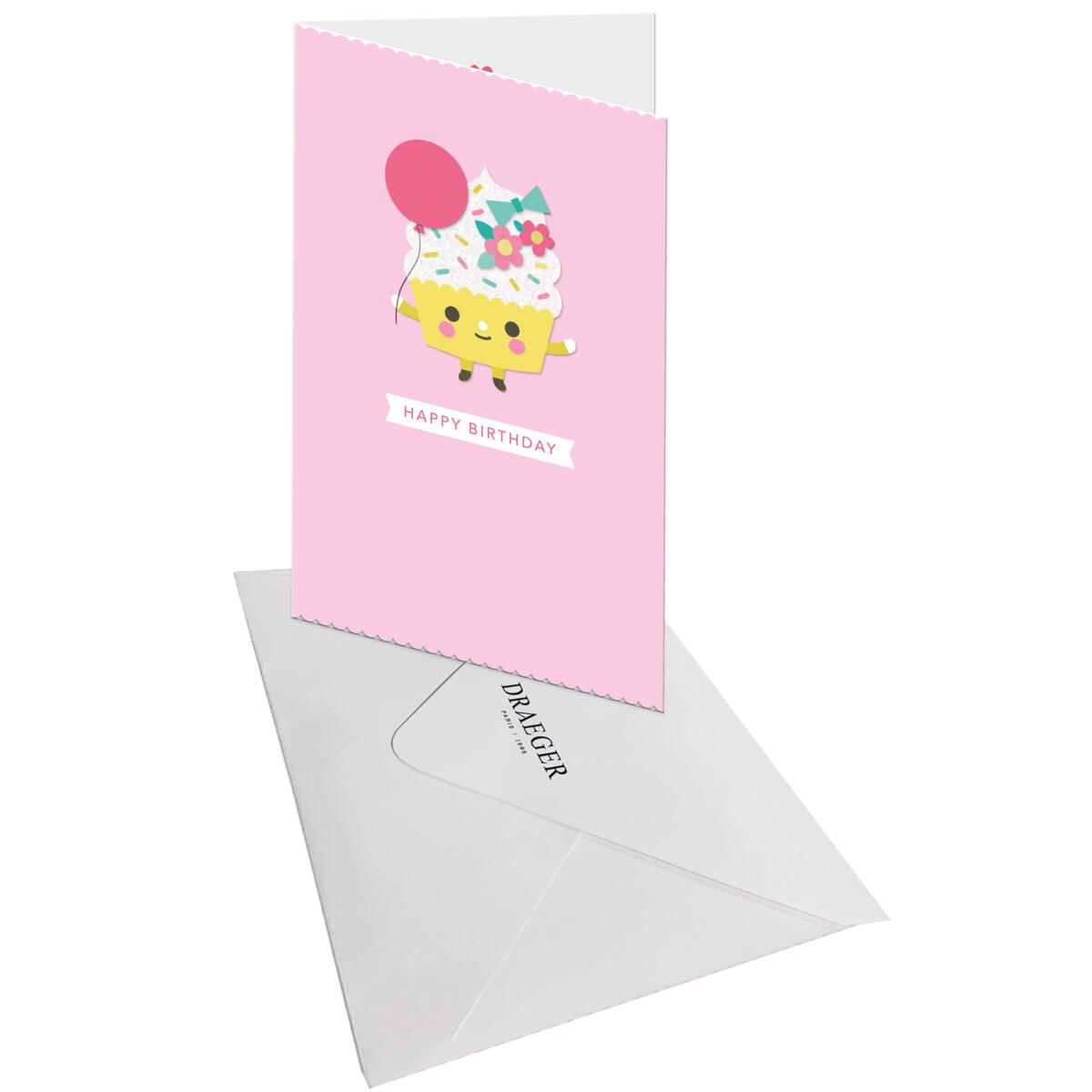 Carte anniversaire Signature Cupcake 3