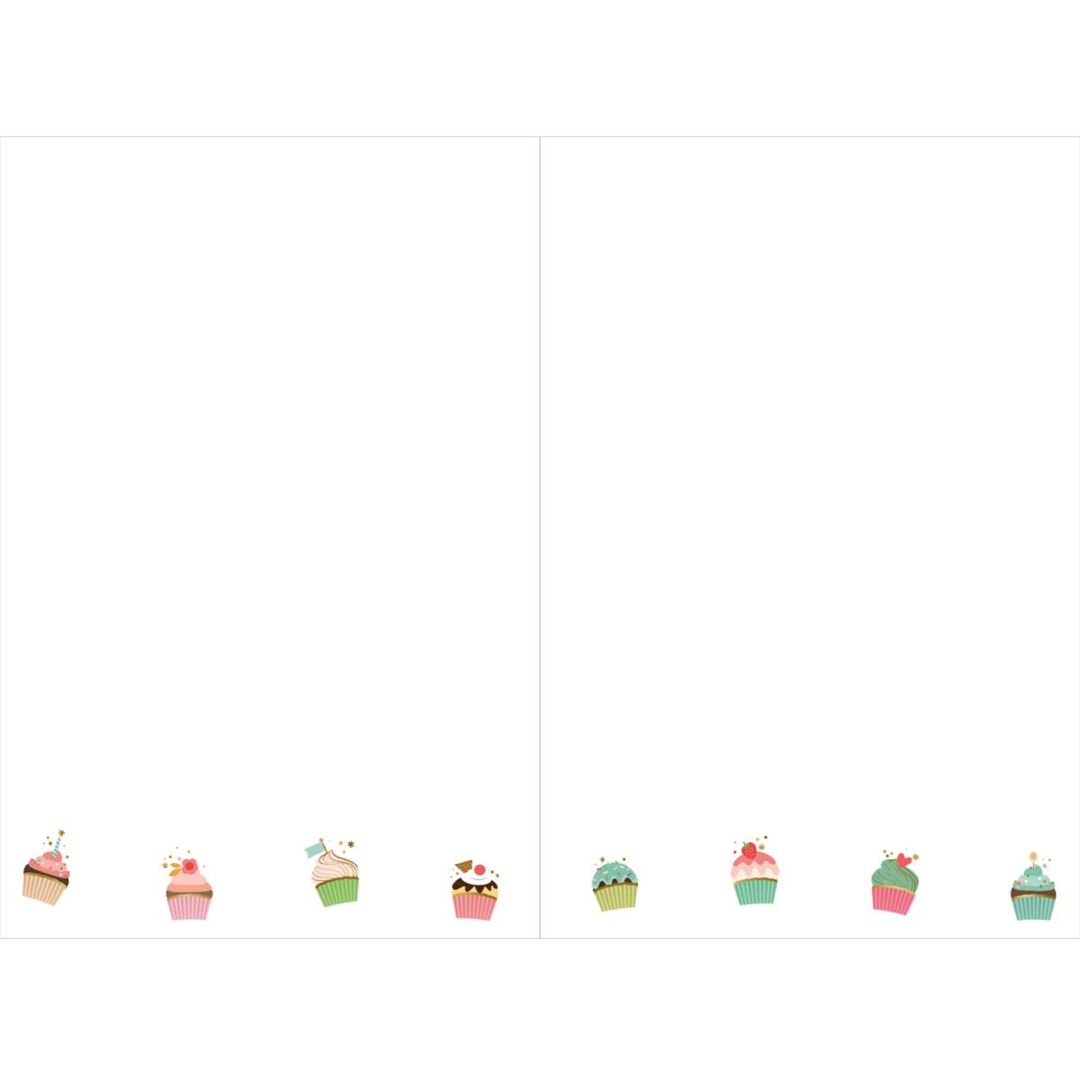 Carte anniversaire Signature Cupcakes 2