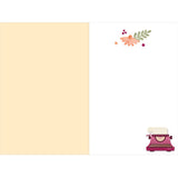 Carte anniversaire Signature Machine à écrire 2