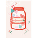 Carte Saint-Valentin Jarre coeur 1