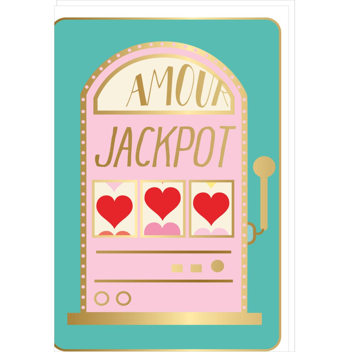 Carte Saint-Valentin Jackpot 1