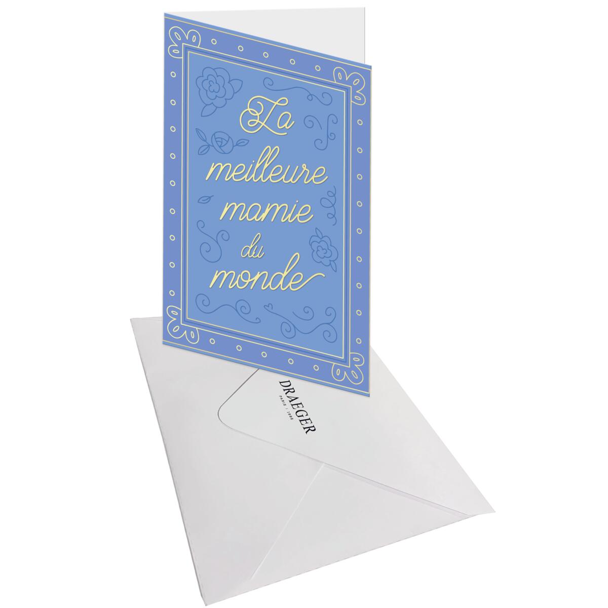 Carte fête des grands-mères La meilleure mamie 3