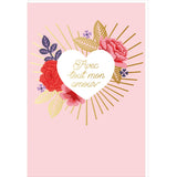 Carte fête des grands-mères Avec tout mon  amour 1