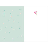 Carte de Pâques - Lapins & Fleurs 2