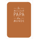 Carte Fête des Pères Meilleur papa du monde 1