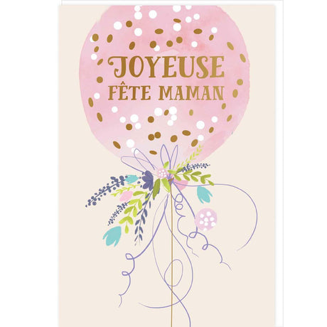 Carte Fête des mères Joyeuse fête maman 1