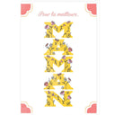 Carte Fête des mères Pour la meilleure maman 1