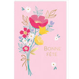 Carte Fête des mères à Fleurs "Bonne fête"