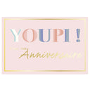 Carte anniversaire Dolce Vita Un merveilleux anniversaire 1