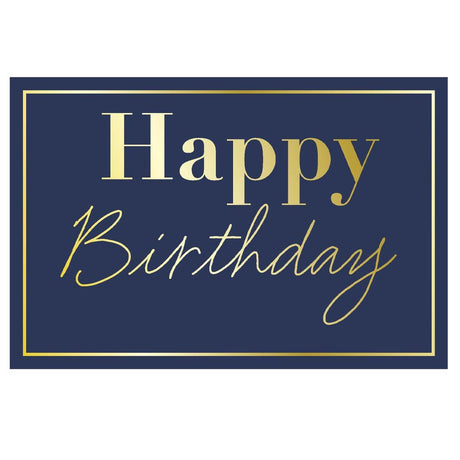Carte anniversaire Dolce Vita Happy birthday 1