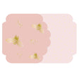 Carte de Vœux Motif Abeilles - Rose