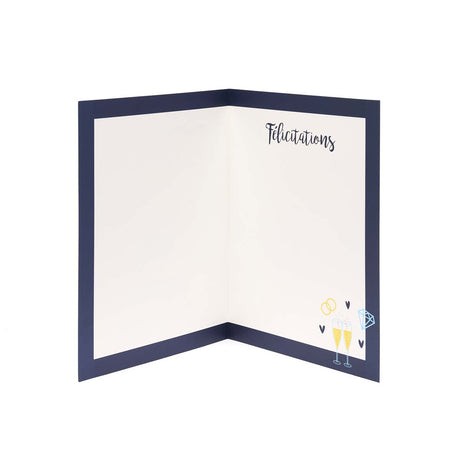 Carte Maxi pour un mariage Beaucoup d'amour et de bonheur !