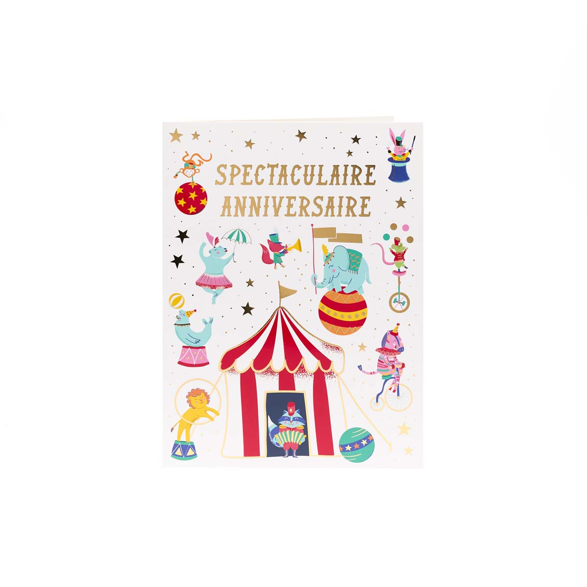Carte Maxi  Spectaculaire Anniversaire 