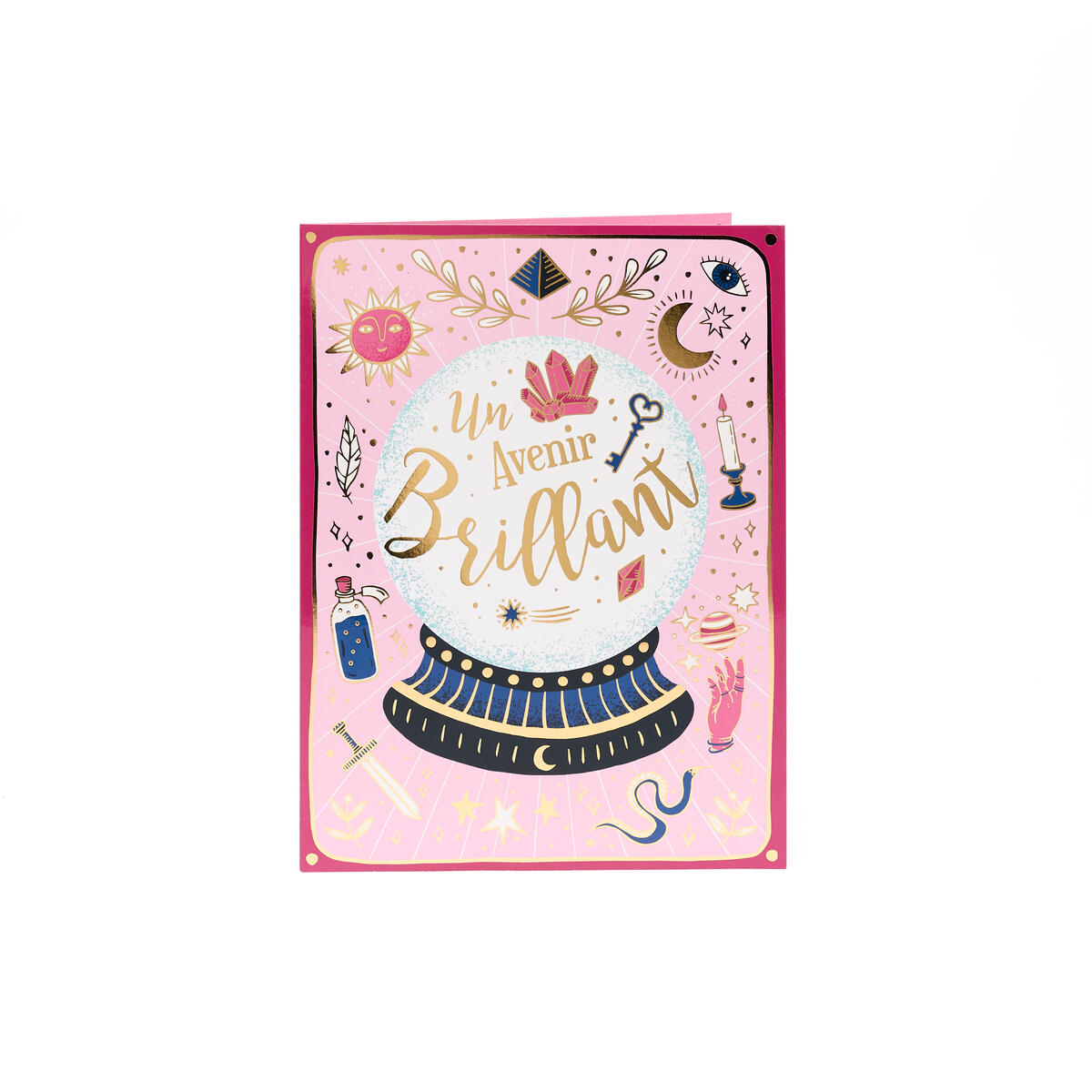 Carte Maxi pour un Départ " Un Avenir Brillant " 1