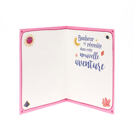 Carte Maxi pour un Départ " Un Avenir Brillant " 2