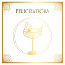 Carte mariage Gatsby Félicitations 1