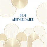 Carte anniversaire Gatsby Bon anniversaire forme 1