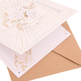 Carte anniversaire Gatsby Joyeux anniversaire roses 4