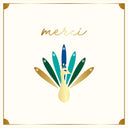 Carte de remerciement Gatsby Merci plume 1