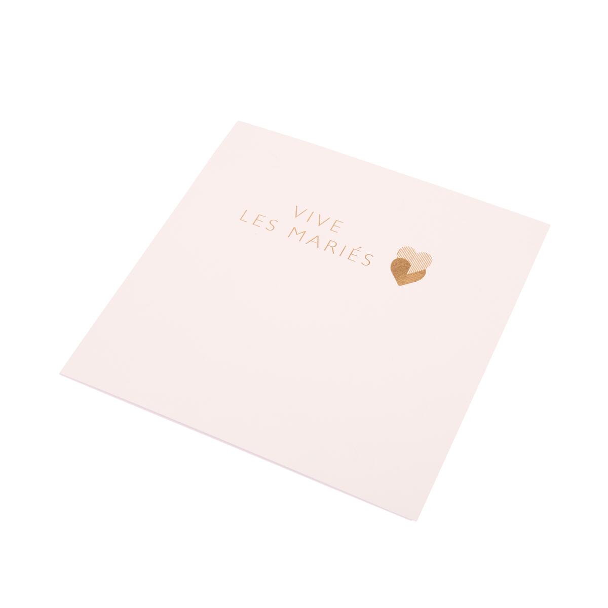 Carte mariage Gatsby Vive les marié 5