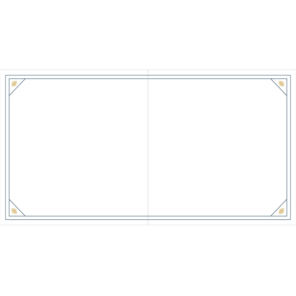 Carte de remerciement Gatsby Merci bleu 2