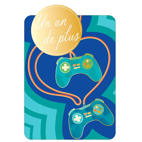 Carte de Vœux Thème Anniversaire Party Time - Plusieurs Styles Un an de plus 1