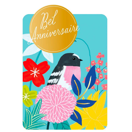 Carte de Vœux Thème Anniversaire Party Time - Plusieurs Styles Bel Anniversaire 1