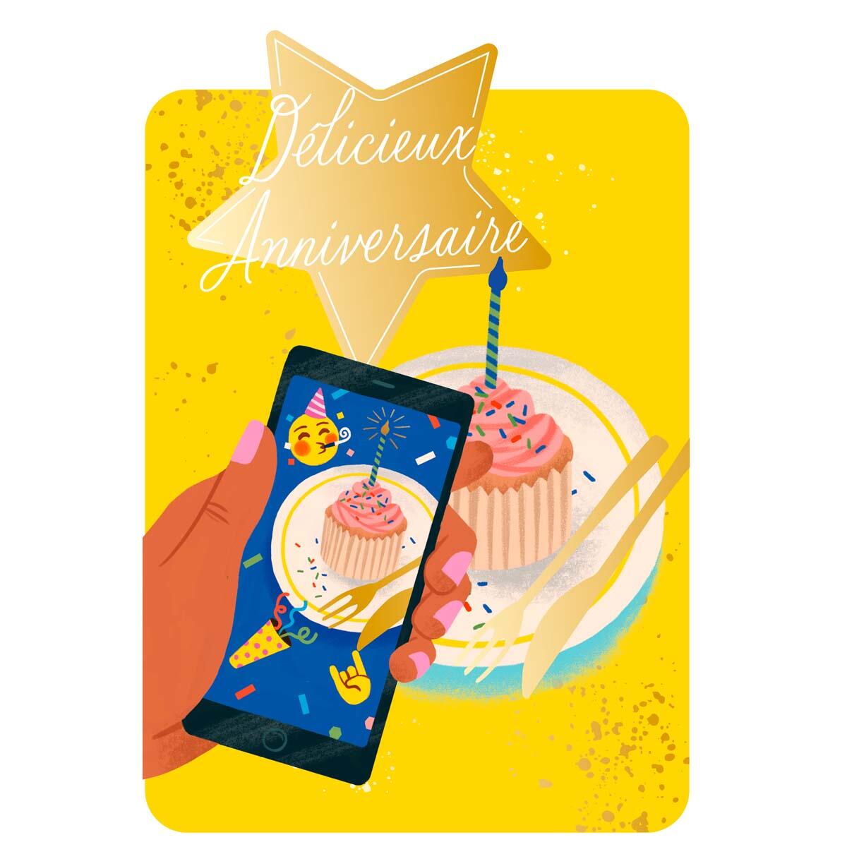 Carte Anniversaire Party Time Délicieux Anniversaire 1