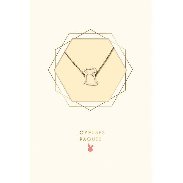 Carte de Pâques Bijou 1