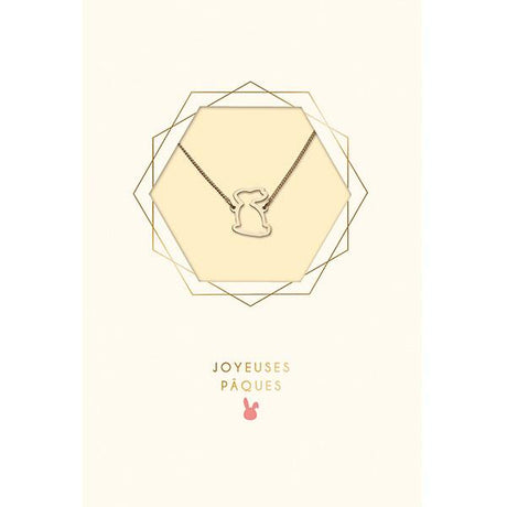 Carte de Pâques Bijou 1