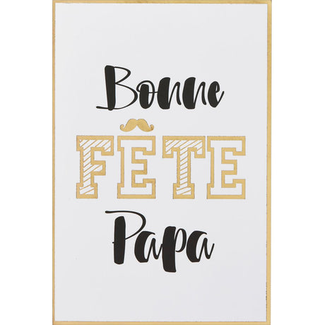 Carte Fête des Pères Bonne fête 1
