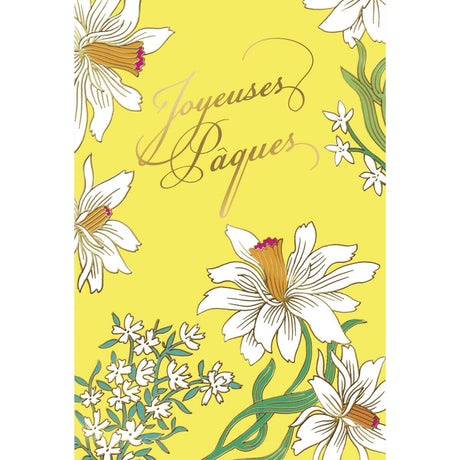 Carte de Pâques Fleurs 1