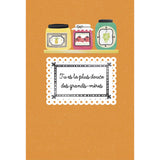 Carte fête des grands-mères Confiture 1