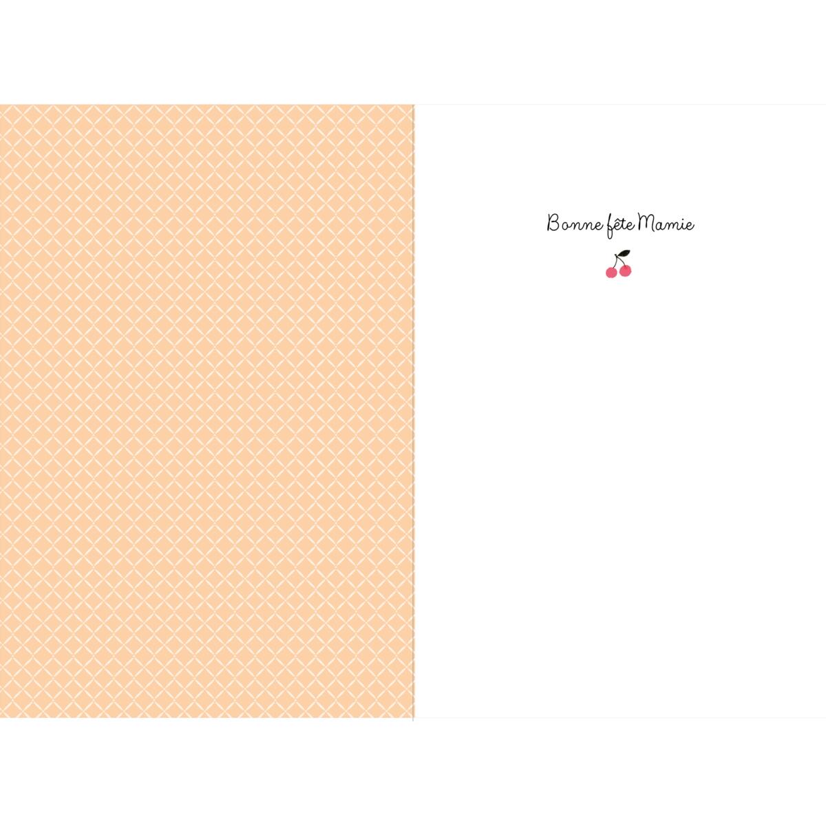 Carte fête des grands-mères Confiture 2