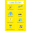 Carte Fête des Pères Activités père 1