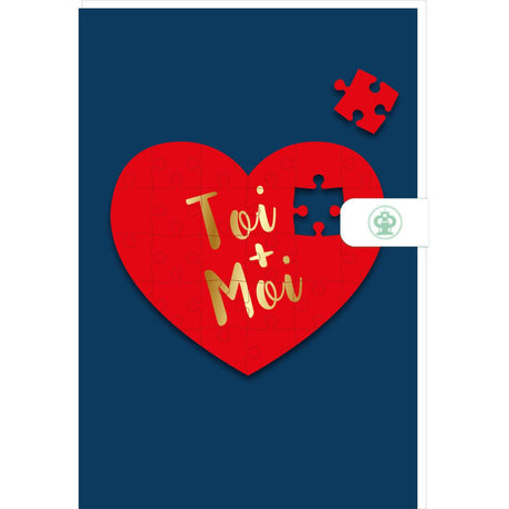 Carte Saint-Valentin Toi + moi 1