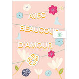 Carte Saint-Valentin Avec beaucoup d'amour 1