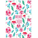 Carte fête des grands-mères Mamie chérie magnet 1