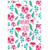 Carte fête des grands-mères Mamie chérie magnet 1