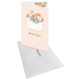 Carte fête des grands-mères Enveloppe fleurs 3