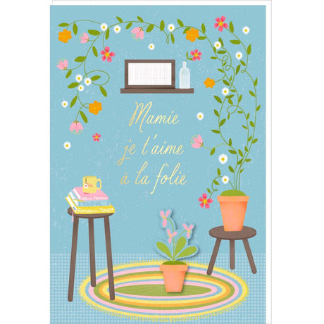 Carte fête des grands-mères Salon 1