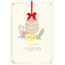 Carte de Pâques Œuf joyeuses pâques 1