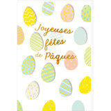 Carte de Pâques - Œufs de Pâques