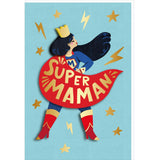 Carte Fête des mères Super maman 1